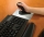 Mouse negru ergonomic wireless 3M